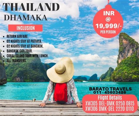 thailand tour packages from mumbai
